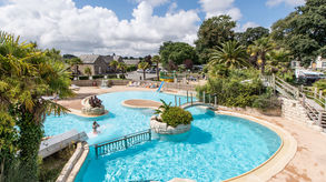 outdoor swimming pool campsite la ville huchet saint malo