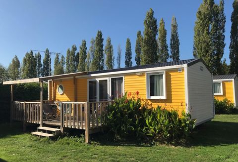 mobile home premium 2 chambres camping saint malo la ville huchet