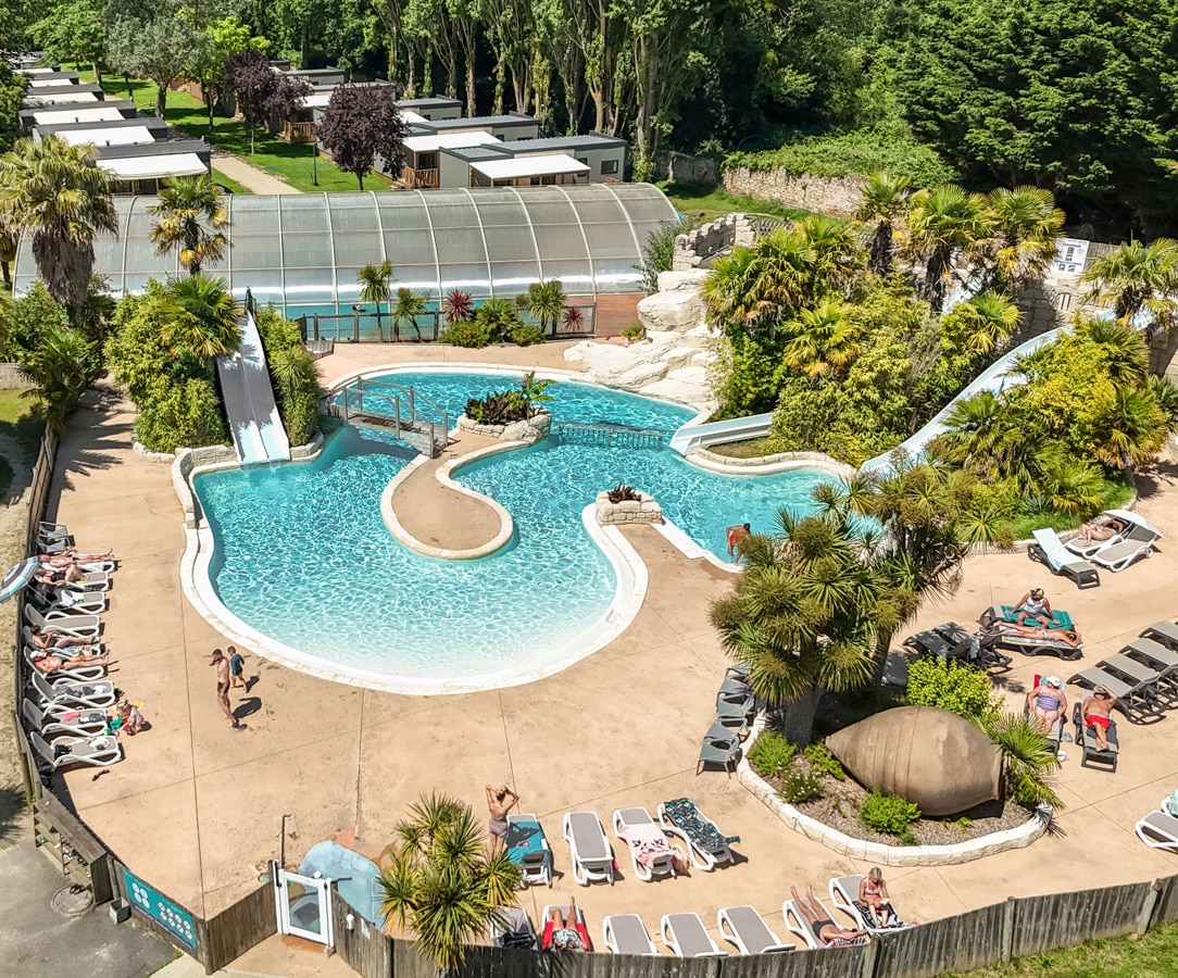 camping huchet section piscine