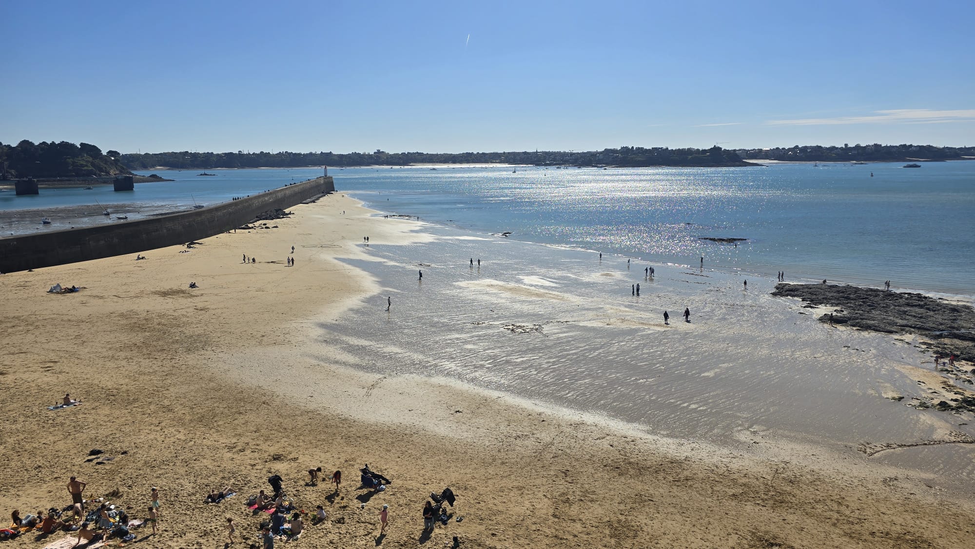 Saint Malo avril 2026 plage